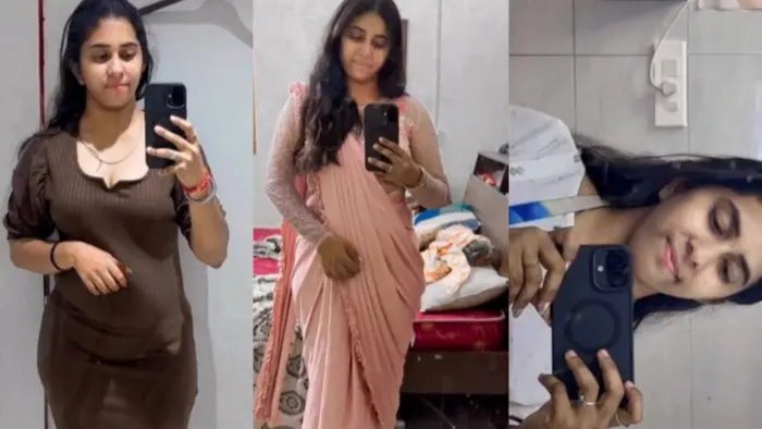 Cute College Sexy Indian Gf Showing Naked MMS Video