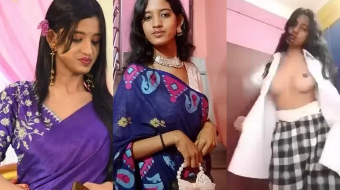 Young Assamese Girl Teasing Boobs & Humping Bottle MMS Video