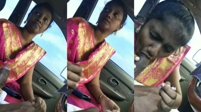 Tamil Young Girl Blowjob and Fucking inside the Car Video Full